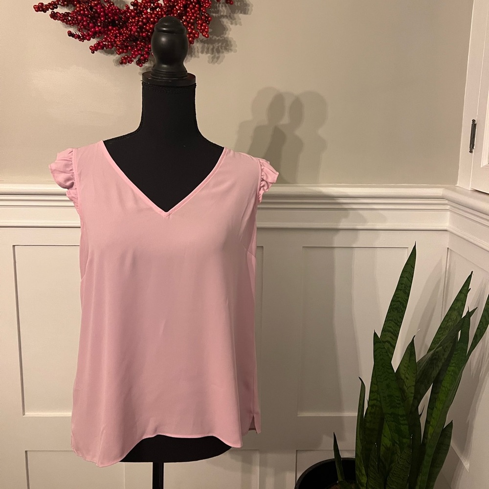 J. Crew Pink Short Sleeve Shirt